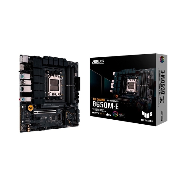 Mainboard Asus TUF Gaming B650M-E (AMD B650/ Socket AM5/ M-ATX/ 4 khe ram/ DDR5/ 2.5 Gigabit LAN / Wifi)