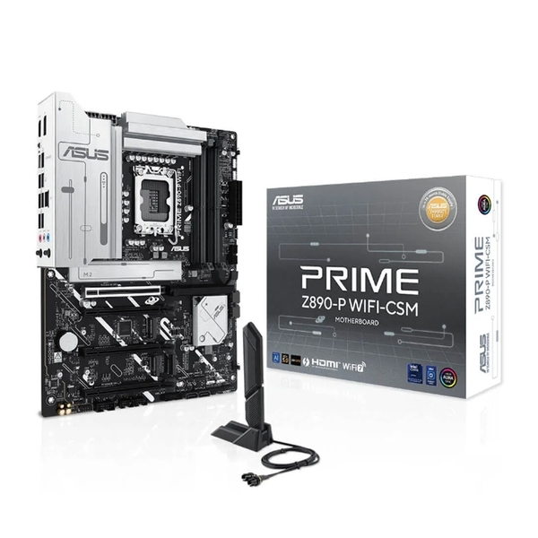 Mainboard Asus Prime Z890-P-CSM (Intel Z890/ Socket 1851/ ATX/ 4 khe ram/ DDR5/ 2.5 Gigabit LAN)