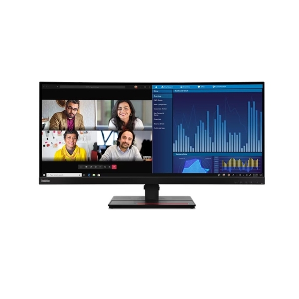 Màn hình cong Lenovo ThinkVision P34w-20 63F2RAR3WW 34Inch UWQHD (3440x1440) IPS USB-C)