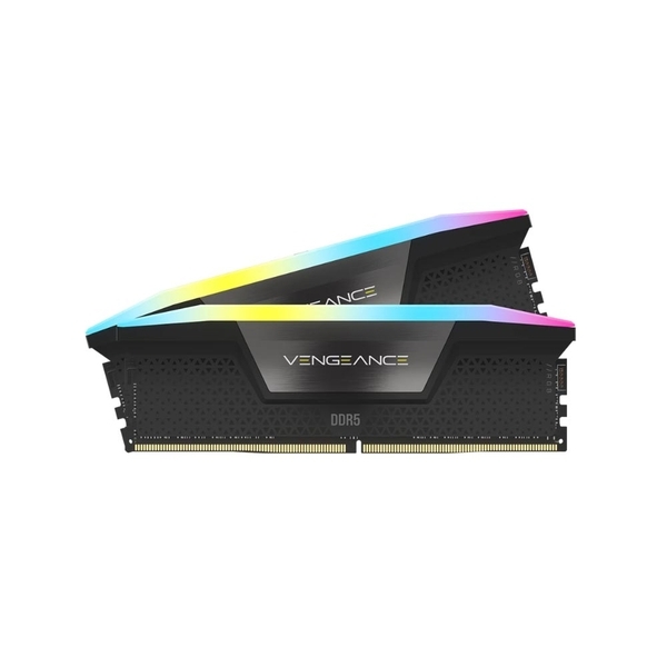 Ram PC Corsair Vengeance RGB 64GB (2x32GB) DDR5 6000Mhz (CMH64GX5M2D6000C40)
