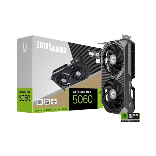 Card đồ họa Zotac RTX 5060 Twin Edge OC (8GB/ GDDR6/ 128 bit)