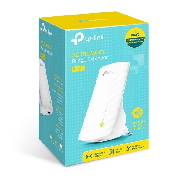 Thiết bị thu phát vô tuyến TP-Link 2,4GHz/5GHz RE200