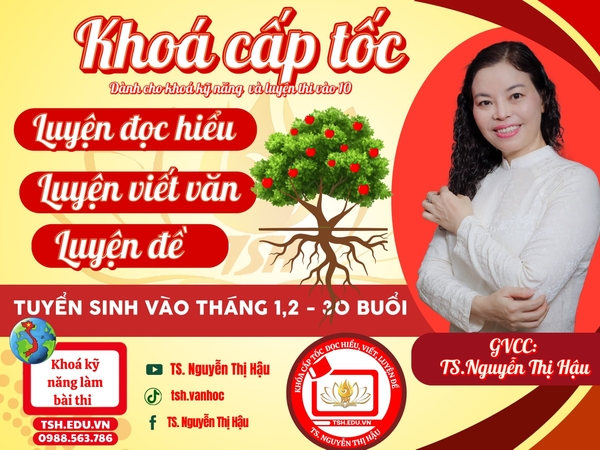 TUYỂN SINH 🌱 KHÓA CẤP TỐC  + LUYỆN THI ( TUYỂN THÁNG 2)