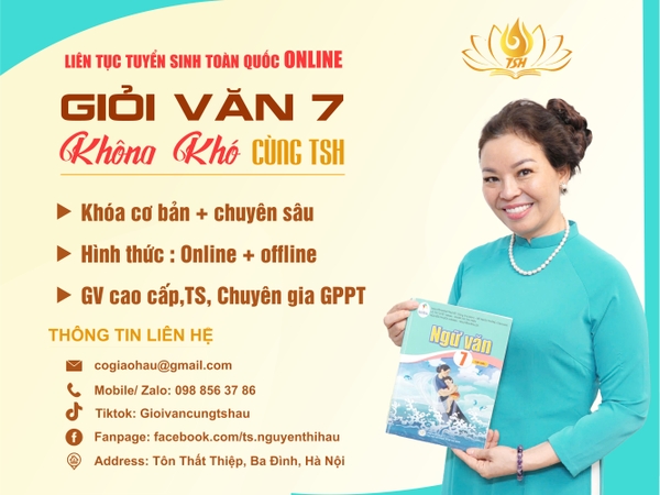 TUYỂN SINH  NGỮ VĂN  LỚP 7 - CỐT LÕI