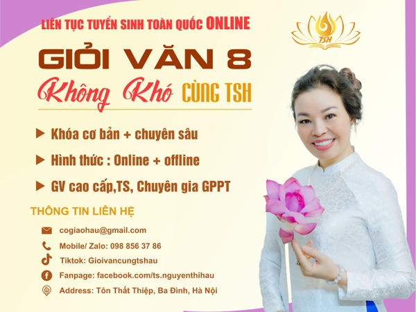 TUYỂN SINH  NGỮ VĂN  LỚP 8 - CỐT LÕI