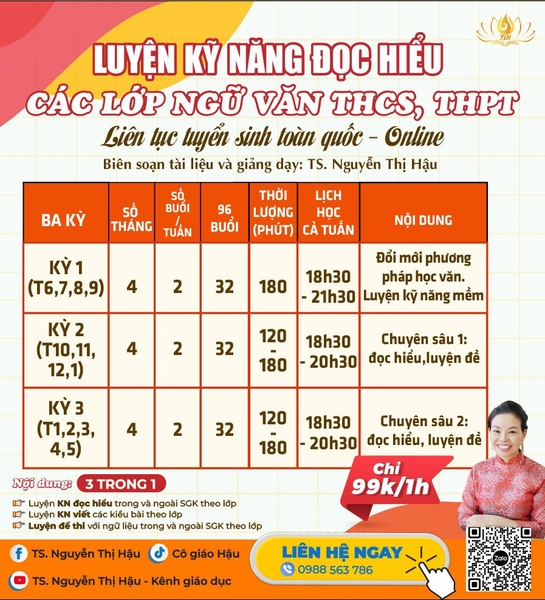 LUYỆN ĐỌC HIỂU