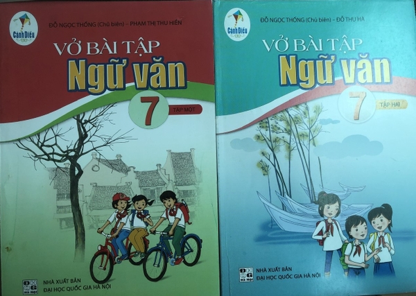 VỞ BÀI TẬP NGỮ VĂN 7 TẬP 1,2 - CÁNH DIỀU
