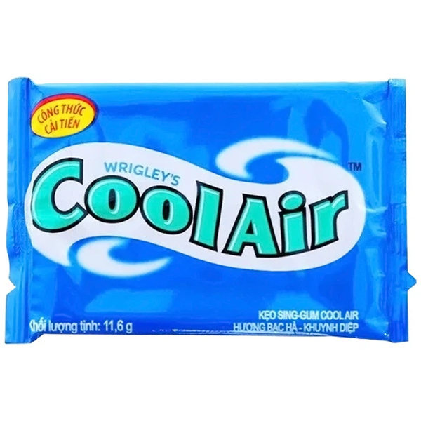 Kẹo sing-gum Cool Air hương bạc hà khuynh diệp - vỉ 11.6g