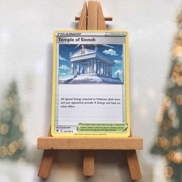 Thẻ hình Pokemon Temple of Sinnoh 155/189 - Lá bài lẻ Uncommon tiếng Anh chính hãng