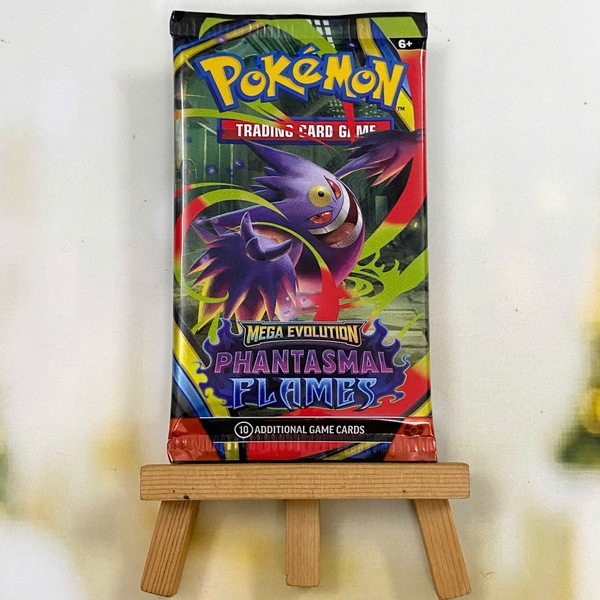 Gói thẻ bài Phantasmal Flames Booster Pack tiếng Anh chính hãng - Túi mù lẻ Series Mega Pokemon TCG ảnh 2