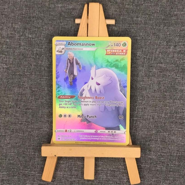 Thẻ hình Pokemon Abomasnow TG01/TG30 - Lá bài lẻ Holo Rare tiếng Anh chính hãng