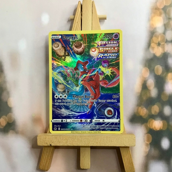 Thẻ hình Pokemon Deoxys GG12/GG70 - Lá bài lẻ Holo Rare tiếng Anh chính hãng ảnh 3