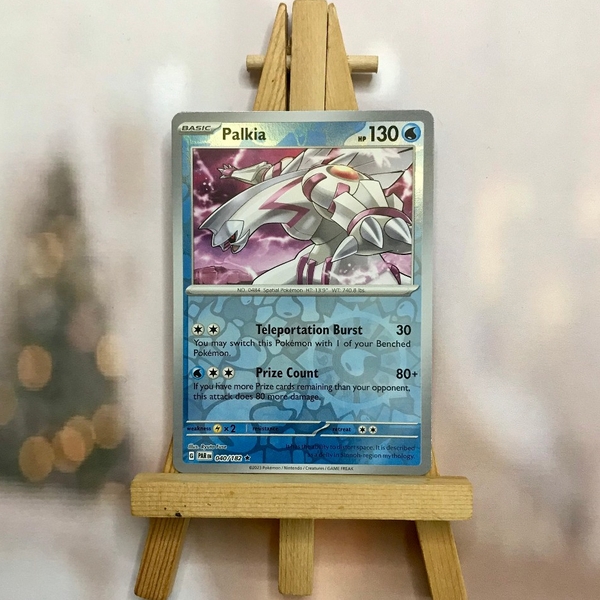 Thẻ hình Pokemon Palkia 040/182 - Lá bài lẻ Paradox Rift Holo Rare Reverse Holo tiếng Anh chính hãng