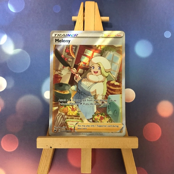 Thẻ hình Pokemon Melony GG64/GG70 - Lá bài lẻ Full Art Ultra Rare tiếng Anh chính hãng ảnh 5