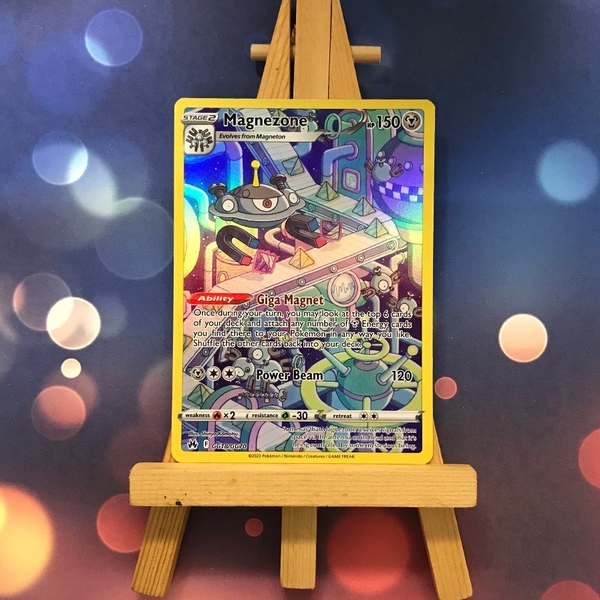 Thẻ hình Pokemon Magnezone GG18/GG70 - Lá bài lẻ Holo Rare tiếng Anh chính hãng ảnh 2