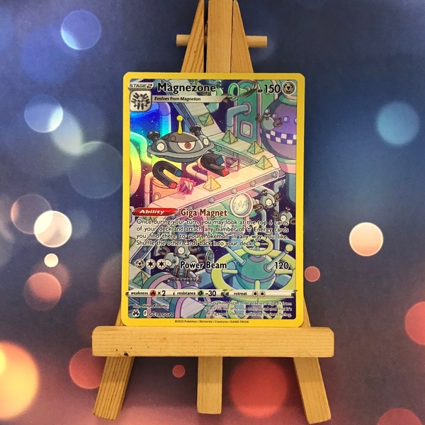 Thẻ hình Pokemon Magnezone GG18/GG70 - Lá bài lẻ Holo Rare tiếng Anh chính hãng ảnh 3