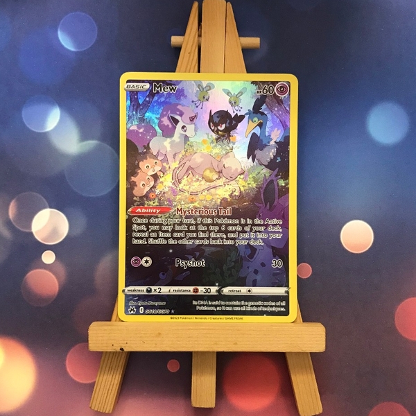 Thẻ hình Pokemon Mew GG10/GG70 - Lá bài lẻ Holo Rare tiếng Anh chính hãng ảnh 2