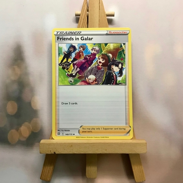 Thẻ hình Pokemon Friends in Galar 140/172 - Lá bài lẻ Brilliant Stars Uncommon tiếng Anh chính hãng