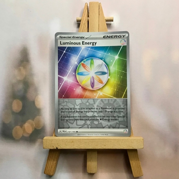 Thẻ hình Pokemon Luminous Energy 191/193 - Lá bài lẻ Paldea Evolved Uncommon Reverse Holo tiếng Anh chính hãng ảnh 4