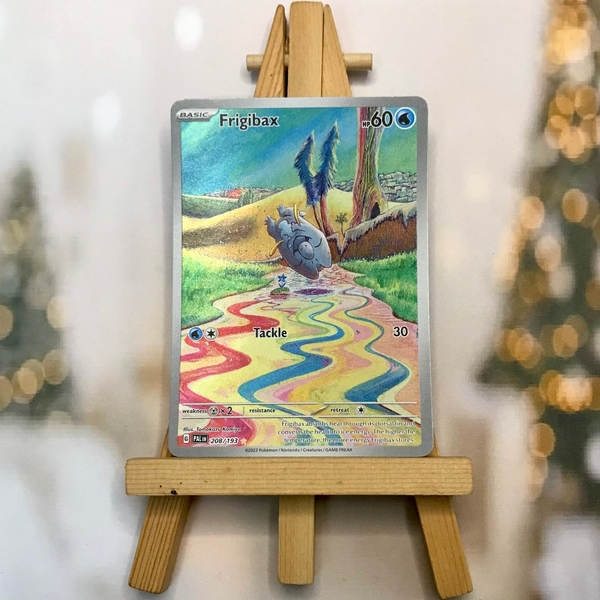 Thẻ hình Pokemon Frigibax 208/193 - Lá bài lẻ Paldea Evolved Illustration Rare tiếng Anh chính hãng