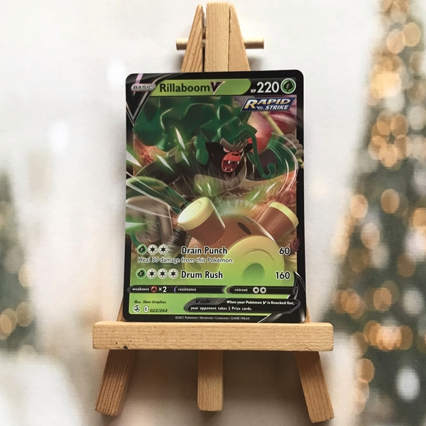 Pokemon Rillaboom V - 022/264 - Ultra Rare