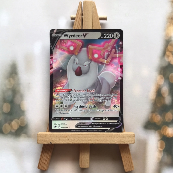 Thẻ hình Pokemon Wyrdeer V 134/189 - Lá bài lẻ Astral Radiance Ultra Rare tiếng Anh chính hãng