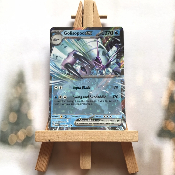 Thẻ hình Pokemon Golisopod ex 050/182 - Lá bài Scarlet & Violet: Paradox Rift Ultra Rare tiếng Anh chính hãng ảnh 2