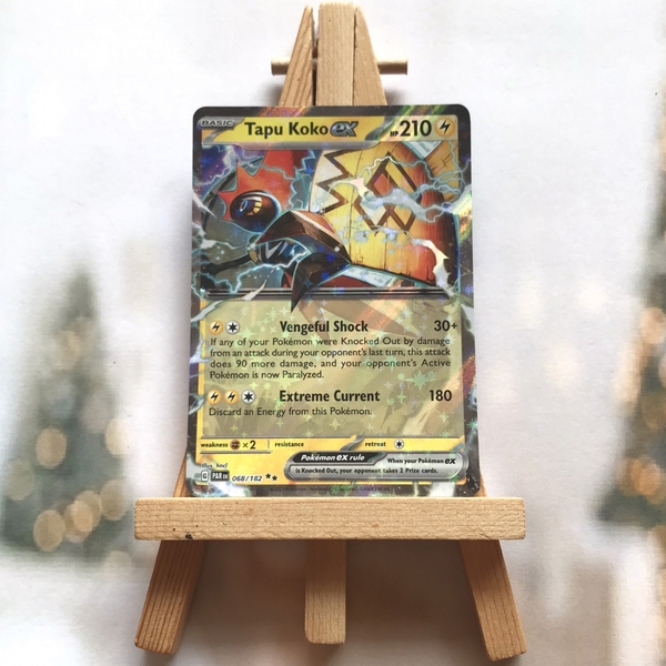 Thẻ hình Pokemon Tapu Koko ex 068/182 - Lá bài Scarlet & Violet: Paradox Rift Ultra Rare tiếng Anh chính hãng