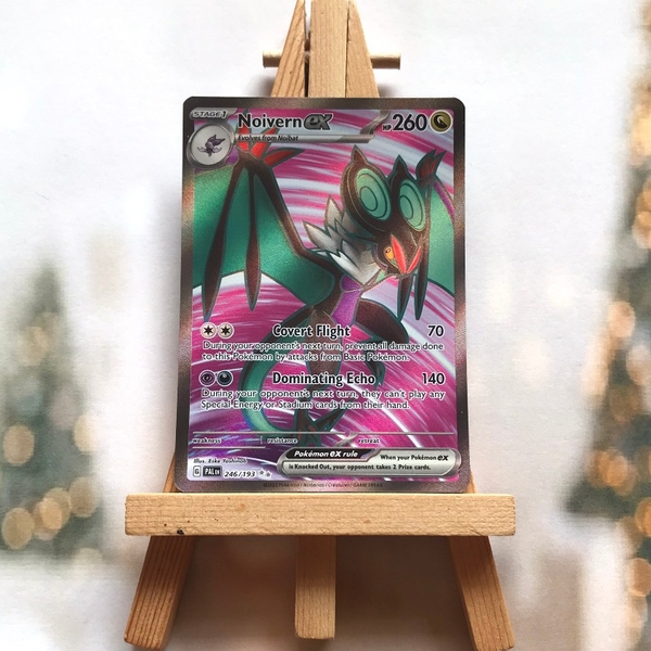 Thẻ hình Pokemon Noivern ex 246/193 - Lá bài lẻ Scarlet&Violet: Paldea Evolved Full Art Secret Rare tiếng Anh chính hãng