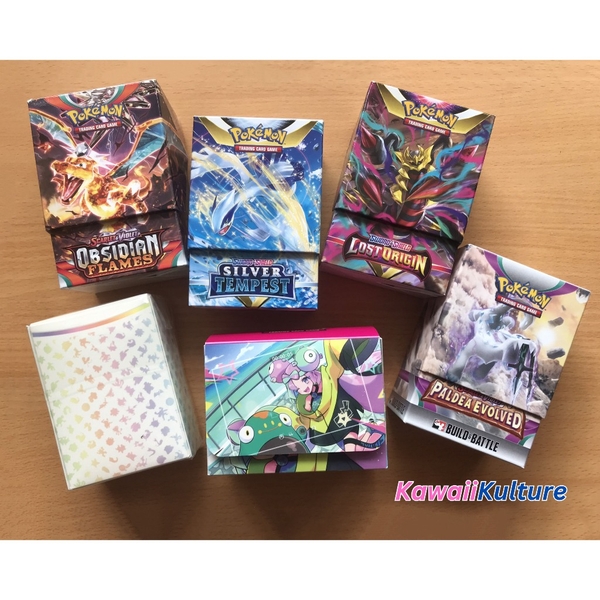 [Deck Box] Hộp rỗng đựng bộ thẻ đấu bài Pokemon TCG chính hãng ảnh 3