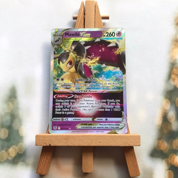 Thẻ hình Pokemon Mawile VSTAR 071/195 - Lá bài Silver Tempest Ultra Rare tiếng Anh chính hãng