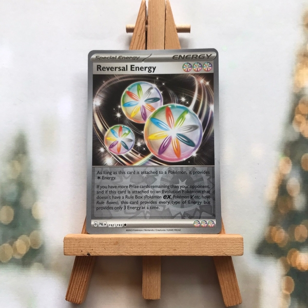 Thẻ Pokemon Reversal Energy 192/193 -Lá bài Scarlet&Violet Paldea Evolved Uncommon Reverse Holo tiếng Anh chính hãng ảnh 2