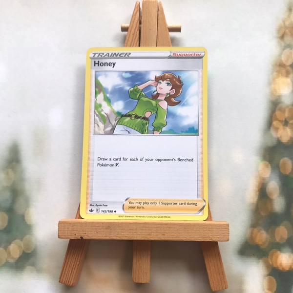 Thẻ hình Pokemon Honey 142/198 - Lá bài lẻ Uncommon tiếng Anh chính hãng
