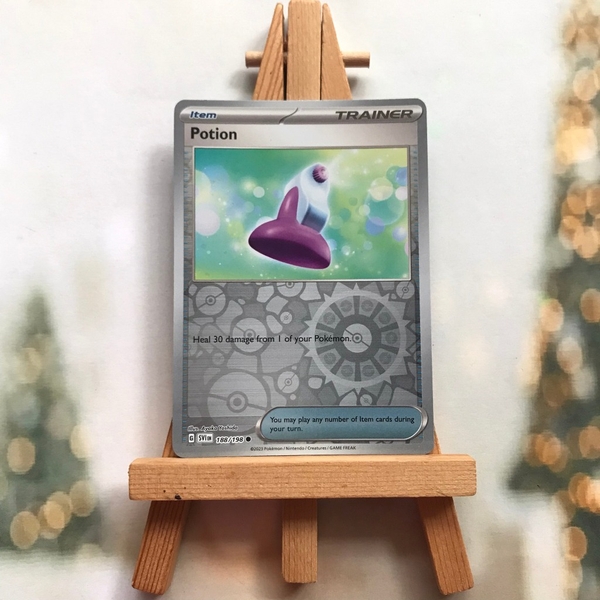Thẻ hình Pokemon Potion 188/198 - Lá bài lẻ Scarlet & Violet Base Set Reverse Holo tiếng Anh chính hãng ảnh 2