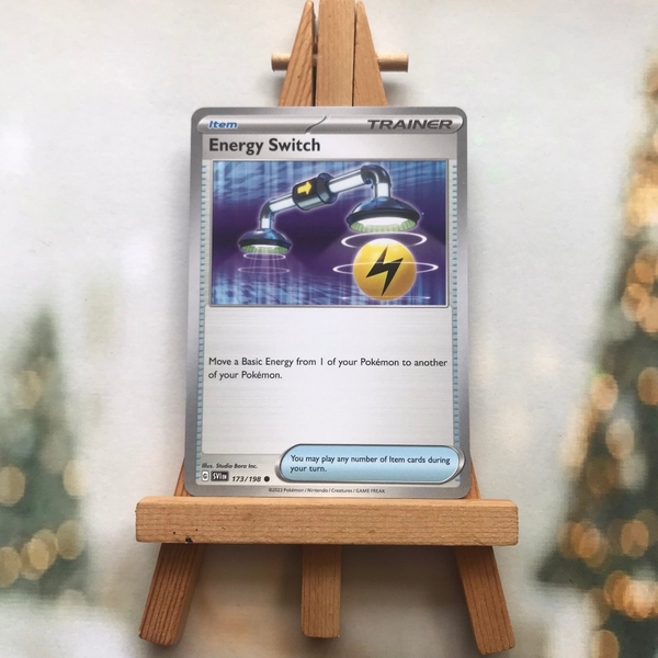 Thẻ hình Pokemon Energy Switch 173/198 - Lá bài lẻ Scarlet Violet Base Set Reverse Holo tiếng Anh