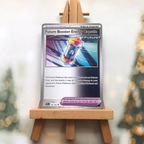 Thẻ hình Pokemon Future Booster Energy Capsule 149/162 - Lá bài lẻ Temporal Forces Uncommon tiếng Anh chính hãng