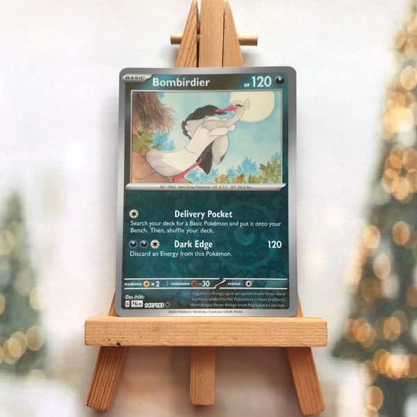 Thẻ hình Pokemon Bombirdier 147/193 - Lá bài lẻ Scarlet & Violet: Paldea Evolved Reverse Holo tiếng Anh chính hãng