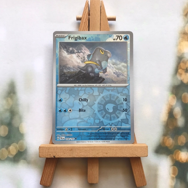Thẻ hình Pokemon Frigibax 058/193 - Lá bài lẻ Scarlet & Violet: Paldea Evolved Common Reverse Holo tiếng Anh chính hãng