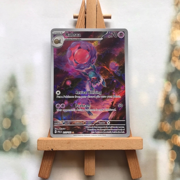 Thẻ hình Pokemon Rabsca 215/193 - Lá bài lẻ Scarlet & Violet: Paldea Evolved Illustration Rare tiếng Anh chính hãng ảnh 2