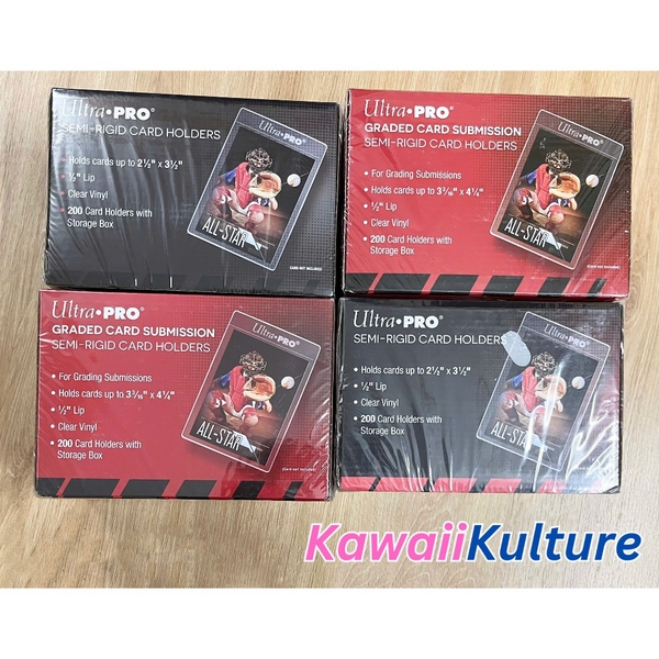 [Deal Hời] Bọc nhựa Ultra Pro Semi Rigid bảo vệ thẻ Pokemon Yugioh Lorcana TCG Saver - Card Holders 35pt chính hãng ảnh 7