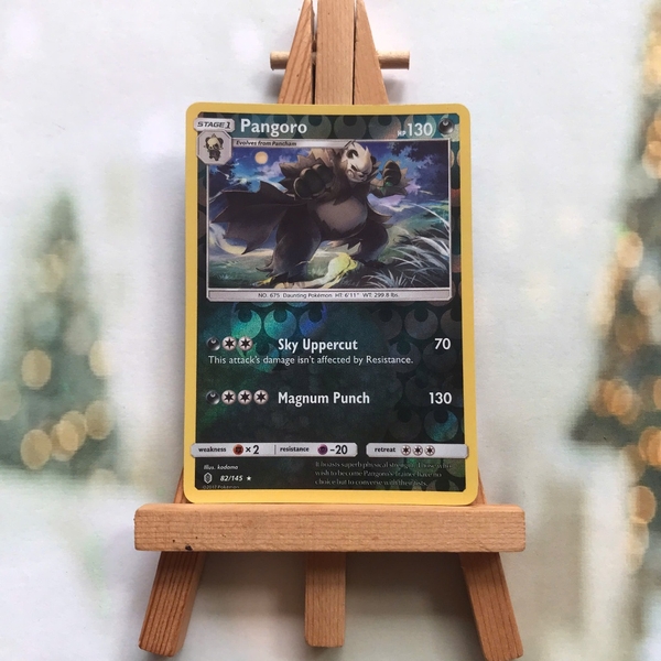 Thẻ hình Pokemon Pangoro 82/145 - Lá bài lẻ Guardians Rising Rare Reverse Holo tiếng Anh chính hãng