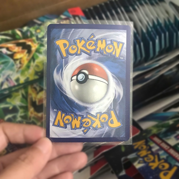 Bọc bảo vệ đựng thẻ bài Pokemon, Yugioh - Sleeve nhám mờ, 65x90mm fit, 67x94mm double, clear, premium matte ảnh 3