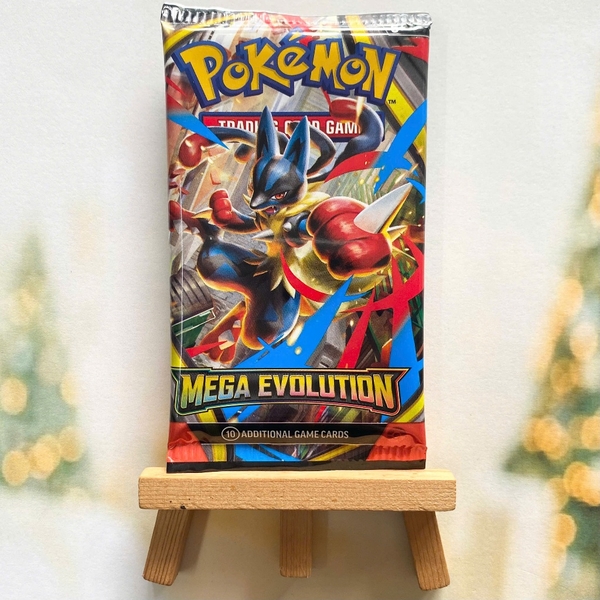 Gói bài Mega Evolution Booster Pack tiếng Anh - Túi thẻ Series Mega Evolution Pokemon TCG