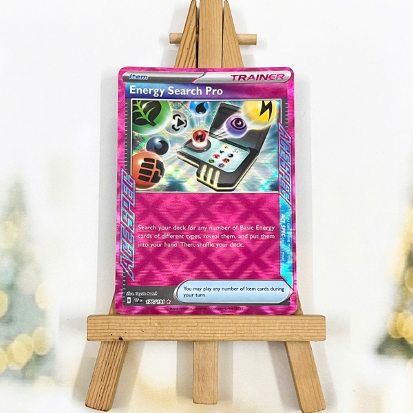 Thẻ hình Pokemon Energy Search Pro 176/191 - Lá bài lẻ Surging Sparks Ace Rare tiếng Anh chính hãng