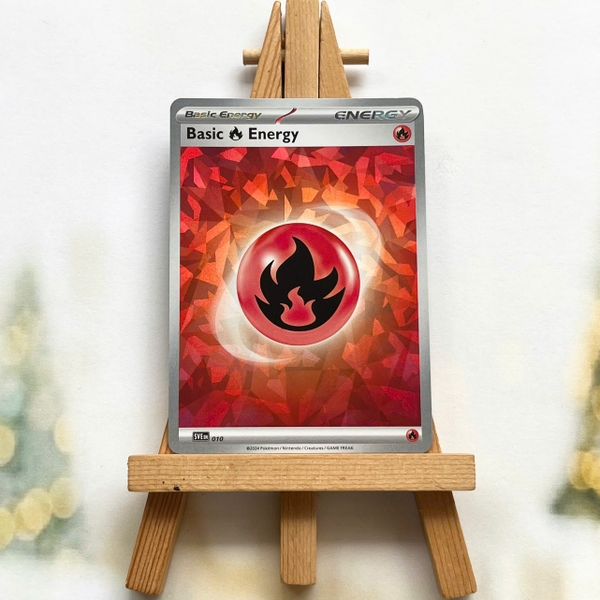 01 Thẻ hình Pokemon năng lượng cơ bản SVE - Lá bài lẻ Basic Energy Cracked Ice Holo tiếng Anh chính hãng ảnh 6