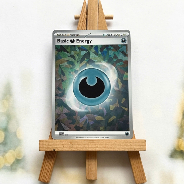 01 Thẻ hình Pokemon năng lượng cơ bản SVE - Lá bài lẻ Basic Energy Cracked Ice Holo tiếng Anh chính hãng ảnh 3