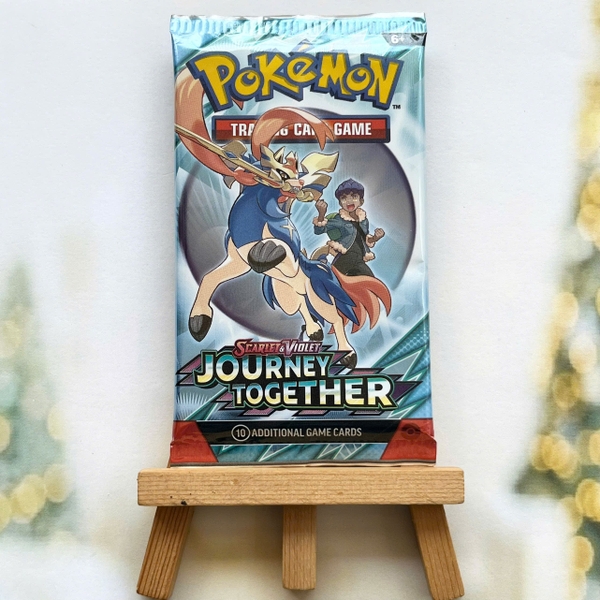 Gói bài Journey Together Booster Pack tiếng Anh chính hãng - Túi thẻ Series Scarlet & Violet Pokemon TCG ảnh 3