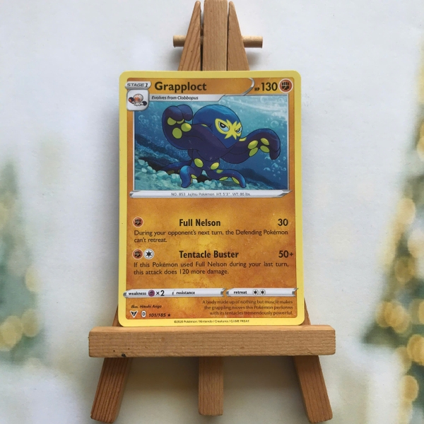Thẻ hình Pokemon Grapploct 101/185 - Lá bài lẻ Vivid Voltage Rare tiếng Anh chính hãng