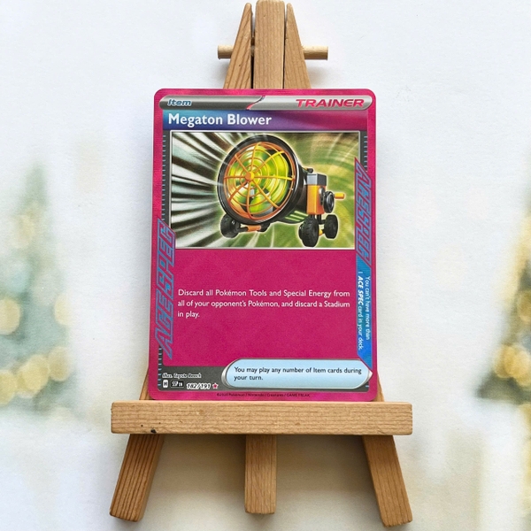 Thẻ hình Pokemon Megaton Blower 182/191 - Lá bài lẻ Surging Sparks Ace Rare tiếng Anh chính hãng