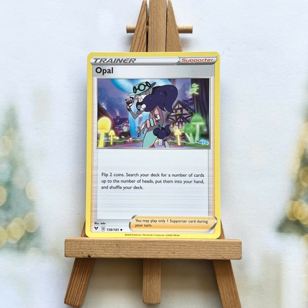 Thẻ hình Pokemon Opal 158/185 - Lá bài lẻ Vivid Voltage Uncommon tiếng Anh chính hãng